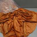 MIFXIN Wingback Chair Slipcover 2-Piece Velvet Stretch Wing Chair Slipcovers with Cushion Cover Removable Washable Armchair Sofa Furniture Protector for Living Room Bedroom (Orange)