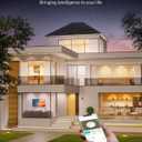 LEPOWER-TEC Recessed LED Can Lights 6 Inch, Smart Wi-Fi Connect White LED Ceiling Light, Adjustable 2700K-6500K Downlight with Junction Box, APP & Voice Control, 1100 Lumens, 4 Pack