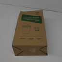 Comfy Package [16 oz. - 50 Sets Crystal Clear Plastic Cups With Strawless Sip-Lids