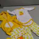 Reborn Baby Dolls Clothes 22 inch Outfit Accessories Yellow Duck 5pcs Set for 20-22 Inch Reborn Doll Newborn Girl&Boy