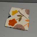 Embroidered Throw Pillow Cover - 20x20 Decorative Pillow Cover with Zipper Aesthetic Cute Design Boho Summer Cozy Throw Pillowcase for Living Room Couch Sofa Bed, Plants