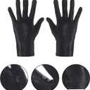 baotongle Dance Hip Hop Jazz Costume Boys Youth Kids 80s 90s Pop Stage Cosplay Party Halloween Sequin Hat Glasses Set for Dance Party