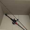 Kilitn Fishing Rod and Reel Combo, Baitcasting Combo Baitcast Reel, 6 Foot 7 Foot 2-Piece, Durable Fiberglass Wrapped Carbon Fiber Rod with Comfortable EVA Handle (Left-Hand Reel - 6 FT 2 Piece Rod)
