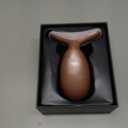 Red Light Therapy for Face and Neck, 7 Color Face Massager Tool for Wrinkles, Double Chin, Vibrating Facial Massager with Thermals for Skin Care, Rose Gold