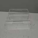 2PCS Paper Towel Dispenser Countertop Acrylic Clear Paper Towel Holder for Bathroom Folded Paper Towel Dispenser Clear Trifold Paper Napkin Holder for Z-fold C-fold MultiFold Trifold - Home Kitchen