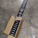 8' E Track Tie Down Rail Kit (4 Pack) - Trailer E Tracks with 6,000lbs Break Strength - Power Coated Etrack - Heavy Duty E Track Rail for Securing Cargos, Motorcycles, Bikes, Trailers