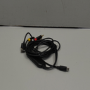 USB C to RCA Cable Adapter, 6Ft Type-C to RCA Wired Screen Mirroring with USB A(Charging),USB C Male to 3 RCA Male,Suitable for TV, Monitor, Speaker