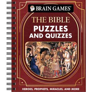 Brain Games - Puzzles and Quizzes: The Bible: Heroes, Prophets, Miracles, and More