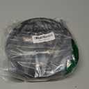 Economy Knee Scooter Steerable Knee Walker replacement wheel,7.5"(190mm) Caster Wheel For ECONOMY,Economy 7.5" Replacement Wheel,Front or Rear Wheel Assembly,With bearings,Eco-Wheel_KWPART(1Ea,Black)