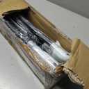 15 Pack Metal Fence Post Black Splicing, 7FT Heavy Duty Garden Fence Post, Fence Posts No Dig U Post for Wire Fence, Lawn, Garden, Farm