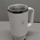 Hydro Flask 32 Oz Travel Tumbler with Handle, Lid and Straw - Insulated Stainless Steel in 32 Oz White