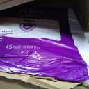 Poise Incontinence & Postpartum Pads for Bladder Leaks, 6 Drop Ultimate Absorbency, Long Length, 90 Count 