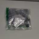 rabbitgoo Dog Harness No Pull with 2 Leash Clips, Adjustable Soft Padded, Reflective Oxford No Choke Pet Vest with Easy Control Handle for Medium Sized Dogs, Black, M