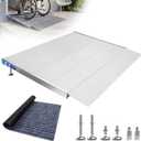 Adjustable Threshold Ramps for Doorways, 30" L×36" W & 2.6-7.1 Height