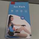 Comfytemp Elbow & Knee Ice Pack Wrap for Injuries, Compression Sleeve for Knees Replacement Surgery, Reusable Gel Hot Cold Pack Recovery for Knee, Elbow, Ankle, Arm, Calf, Leg, Wrist, Get Well Gift (Medium)