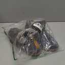 Dearfoams Men's Memory Foam Indoor House Slippers Brixen Ankle Boot House Shoes - Gifts for Men (12, Dark Heather Grey)