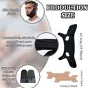 2 x Anti Snoring Chin Strap for Men&Women Anti Snoring Devices and Snore Stopper, Chin Strap for Sleeping Cpap,Jaw Strap for Sleeping Adjustable, Breathable Snoring Solution for CPAP Users(Grey)