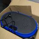 Vibration Plate Exercise Machine, Vibrating Fitness Platform for Lymphatic Drainage, Full Body Shaker Workout Equipment, Bluetooth Power Shaping Vibrate Plate, Board Sport for Home Exercise Gym