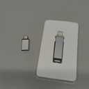 MFi Certified 512GB Flash Drives 3.0 High Speed 3ni1 USB Stick External Storage for iPhone/ PC/ iPad/ Android/ More Devices for Photos and Videos Transfer Storage Backup(512-Grey)