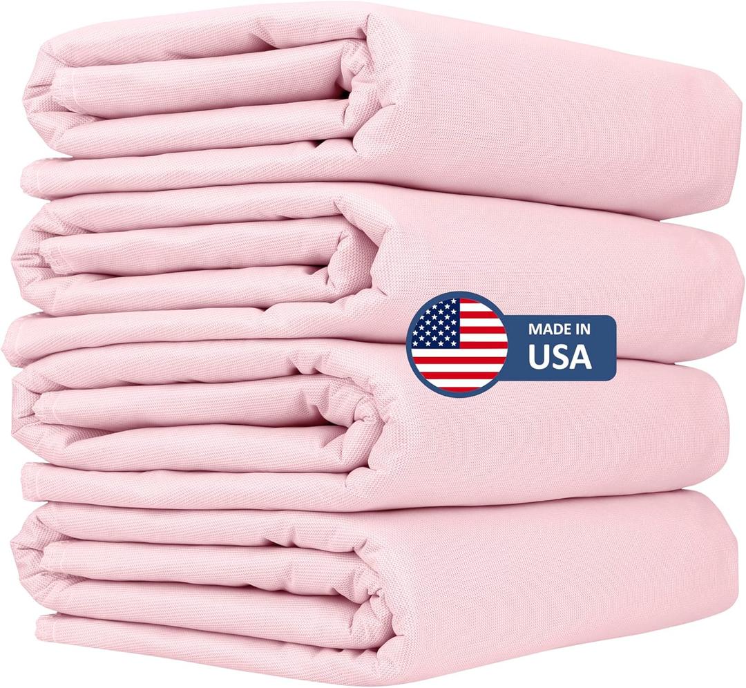AbsorbEase Washable Underpads, 34" x 36" (Pack of 4) - Heavy Absorbency Reusable Incontinence Pads for Kids, Adults, Elderly, Pets - Waterproof Protective Pad for Bed, Couch, Sofa, Furniture, Floor