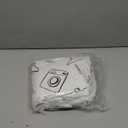 Seiritex Wide Ironing Board Cover and Pad 18 x 49 inch Heat Reflective with Hook and Loop Fasteners, Thick Padding with Elasticized Edges, 3 Layers Iron Board Cover (White)