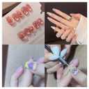 3 x 5 Pack Heart Cat Eye Magnet for Nails,Heart Magnet for Cat Eye Gel Polish,Flexible Diy Nail Magnet Cat Eye Tool with Y-Shaped Guide,Professional Nail Magnet Sticks for Nail Art Salon,DIY Manicure Kit