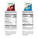 Simply, Doritos White Cheddar Nacho and Zesty Ranch Variety Pack, 0.875 Oz (Pack of 17) BBD: May 19 2026