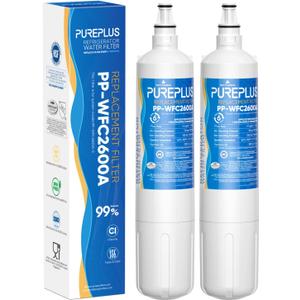 PUREPLUS 4204490 Replacement For Sub Zero, Sub-Zero 4204490, 4290510 Refrigerator Water Filter, 2 Pack