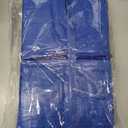 Extra Large Moving Bags - 8-Pack Heavy Duty Storage Duffel - Sturdy Backpack Straps Handles, Zippers - Reusable Moving Storage Bags for Clothes - Folding Collapsible Storage Tote Bag Set  Blue