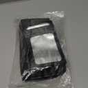 STUs 100 Pack Resealable Mylar Bags 4 x 6 Inch Smell Proof Bags with Clear Window Foil Pouch Bag Flat Bag Matte Black