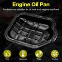 Lower Engine Oil Pan, Compatible with 2007-2016 Nissan Altima, 2009-2016 Murano, 2011-2014 Quest, 2013-2016 Pathfinder ＆ Infiniti 2013 JX35, 2014 QX60, 3.5L, Replace# 11110-JA10B