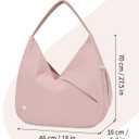 Ceneda Large Gym Bag for Women with Hidden Yoga Mat Holder & Shoe Compartment & Wet Pocket, Sports Duffle Bag for Travel