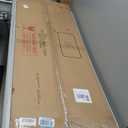 57x20 Door Hanging Full Length Mirror, Floor Stand (Height 5.7ft just Body in1.3ft) Wall Mounted Metal Frame Rectangle Dressing Mirrors for Bedroom Room 57 inch Silver