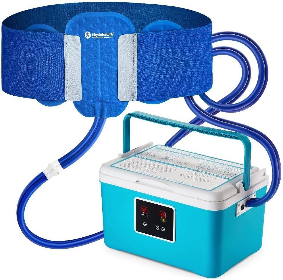 Ice Machine for Knee After Surgery for Post-Surgery Care, Cold Therapy Machine System for Knee and Joint Compression Pad, Strong and Joint Compression Pad, Lightweight 6-Quart Cooler