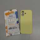 LOVE 3000 Designed for iPhone 17 Case, Premium Silicone [Compatible with Magsafe][Soft Anti-Scratch Microfiber Lining] Shockproof Protective Phone Case for Men Women 6.3", Creamy Yellow