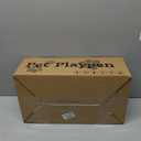 42x42 Inches Puppy Playpen with Gate, Dog Playpen for Puppies or Small Dogs, DogFence Pet Playpen for Indoor & Outdoor, Sturdy Safety DogPen with Thickened Fabric, High-Strength Nylon Wire Mesh (Blue)