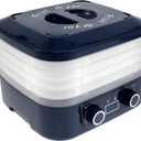 Food Dehydrator Dryer, Food Freeze Dryer Machine with 5 Trays for Home, 2025 New Digital Adjustable Timer & Temperature Control, Ideal for Fruits, Meat, Vegetables, Candy & Snacks (Blue)