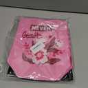 Breast Cancer Awareness Party Favor Bags, 9PCS Pink Ribbon Non-Woven Gift Tote Bags with Handles, Hope Strength Faith Treat Bags for Women Charity Fundraiser Campaign Party Supplies