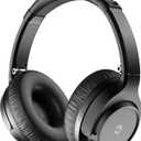 Wireless Headphones Bluetooth, Bluetooth Headphones, 70H Playtime Headphone Wireless Bluetooth 5.1 with with Mic & 3EQ Modes, Over Ear Headphones HiFi Stereo for Home Traver Work(NO ANC) (Matte Black)