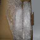 6 inch Matte Wihte Ceramic Plant Saucer (2 Pack)-Ceramic Drainage Tray for Plant Pot (White)