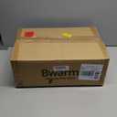 Bwarm Multizone Heated Mattress Pad Queen, Electric Mattress Pad Sherpa Fleece Bed Warmer with 9 Heat Settings, 1-12 Hours Auto Off Deep Pocket, Machine Washable, Wave White Queen 60" x 80"