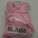 Women's Fall 2 Piece Outfits Casual Half Zip Long Sleeve Sweatshirt and Mini Pleated Skirt Set Workout Sweatsuit Medium Pink