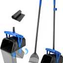 TIMINGILA Pooper Scooper Swivel Bin & Rake for Large Medium Small Dogs Non-Breakable Dog Poop Scooper with 20 Waste Bags Easy to Clean Pet Waste Use for Yard, Grass, Dirt or Gravel - Pet Supplies