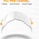 PBYMT 13" Windshield Windscreen 96-13 Compatible for Harley Davidson Touring Street Glide Electra Glide FLHT FLHTCU Ultra Classic Glide FLHX FLHTK Tri Glide 1996-2013, Clear