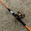 Fishing Rod and Reel Combo, Medium Fishing Pole with Spinning Reel Combo, 2-Piece Fishing Combo