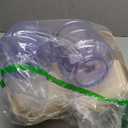 Amazon Basics Automatic Pet Water Dispenser and Gravity Food Feeder Set for Cat and Dog, Easy to Clean, 6-Pound Food Capacity, 1-Gallon, Small, Gray, Pack of 2