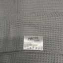 POLYTE 430 GSM Microfiber Quick Dry Lint Free Oversize Bath Towel Set, 6 Piece (Waffle Weave)