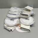 12 Pack Recessed Lighting 7 Inch with Junction Box, 5CCT 7 Inch LED Recessed Lights Dimmable 2700K/3000K/4000K/5000K/6000K, 16W 1300lm Ultra Thin Recessed Lighting - ETL and Energy Star Certified