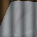 HolidayIdeas All Weather White Outdoor Sheer Curtains for Patio Waterproof 6 Pcs Rod Pocket Indoor Sheer Voile Curtains for Porch, Balcony, Gazebo, Pergolas, 54x84 Inch