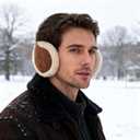 Foldable Earmuffs Adjustable Ear Warmers Winter Ear Muffs for Men Women Winter